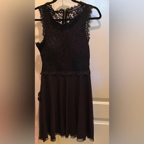 JUNIOR Black Top Lace Dress From JUMP APPAREL- Size: 11/12 - Picture 12 of 16